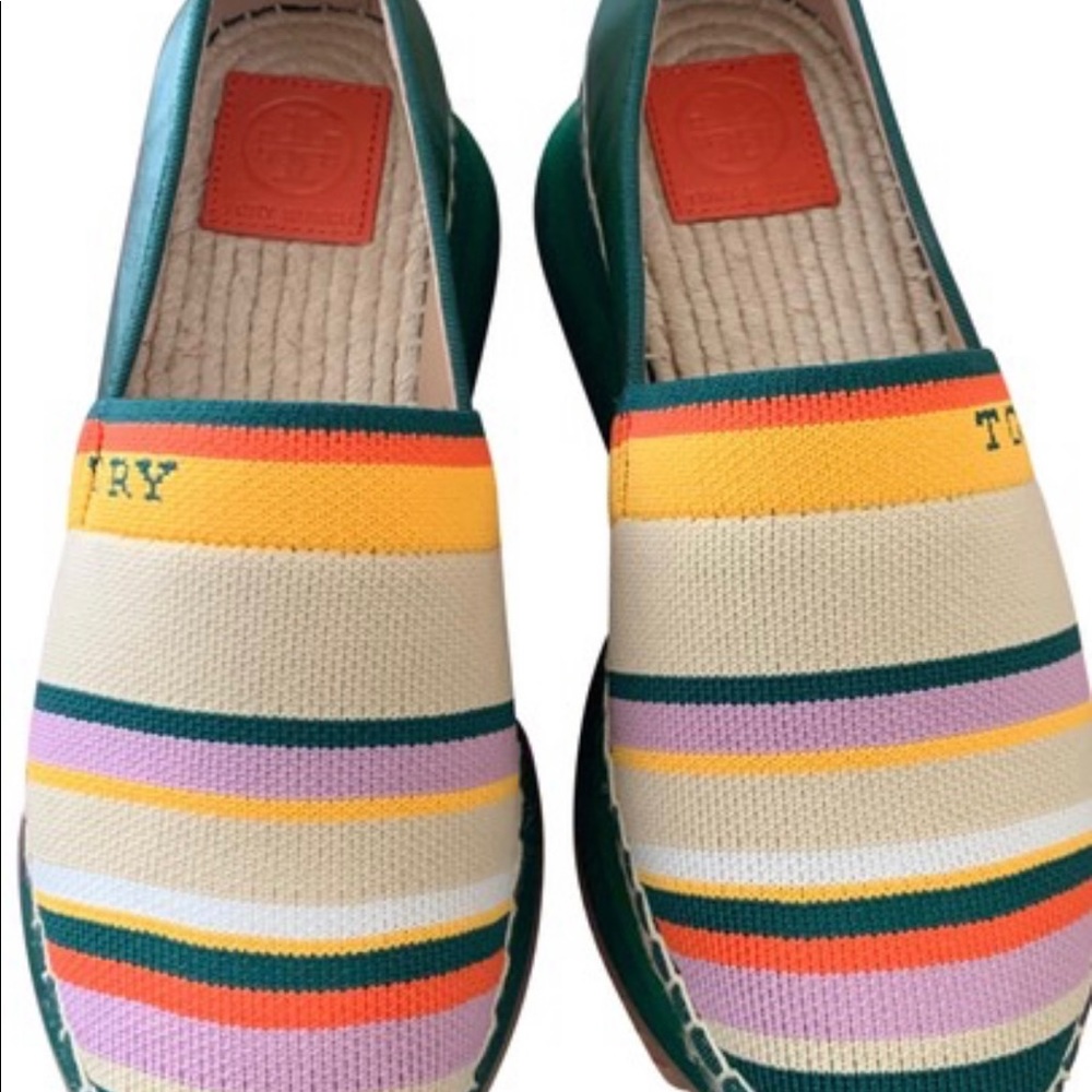 Tory Burch Spadrilles size 8,5